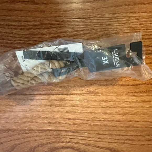 Ralph Lauren Tan and Brown Rope Belt - Picture 5 of 5